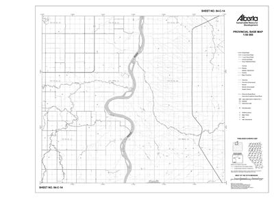 84C14R Alberta Resource Access Map