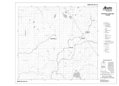 84C15R Alberta Resource Access Map