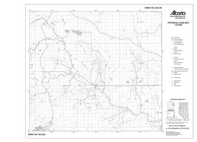 84D09R Alberta Resource Access Map