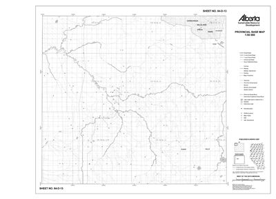 84D13R Alberta Resource Access Map