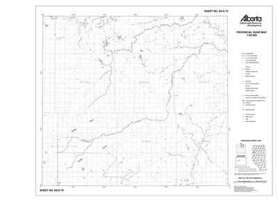 84D15R Alberta Resource Access Map