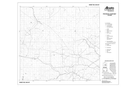 84E07R Alberta Resource Access Map