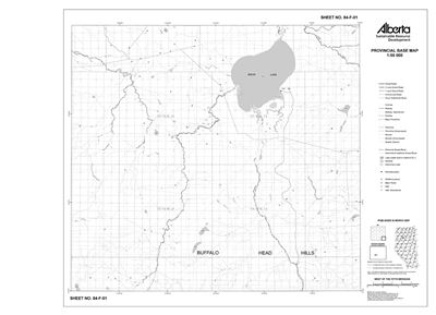 84F01R Alberta Resource Access Map