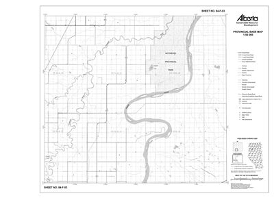 84F03R Alberta Resource Access Map