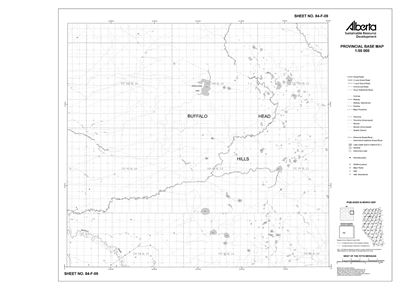 84F09R Alberta Resource Access Map