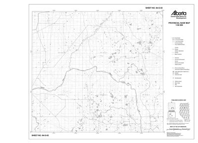 84G02R Alberta Resource Access Map