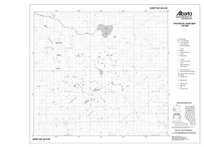 84G05R Alberta Resource Access Map