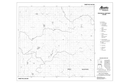 84G08R Alberta Resource Access Map