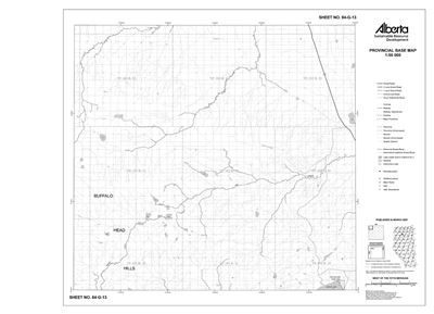 84G13R Alberta Resource Access Map