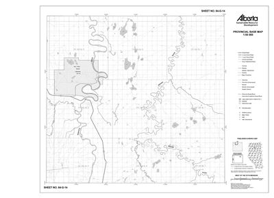 84G14R Alberta Resource Access Map