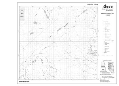 84H08R Alberta Resource Access Map