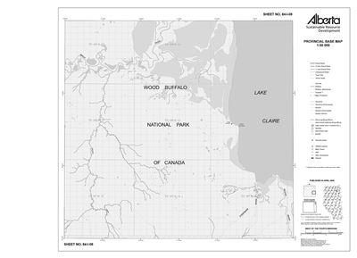 84I08R Alberta Resource Access Map