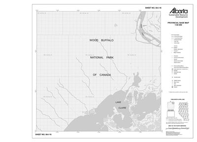 84I16R Alberta Resource Access Map