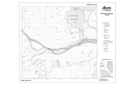 84J06R Alberta Resource Access Map