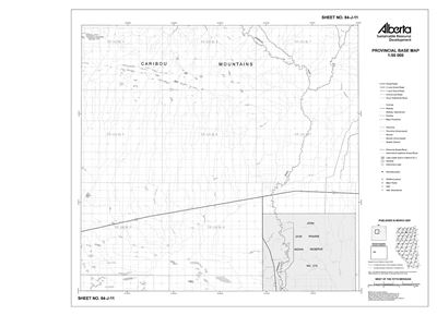 84J11R Alberta Resource Access Map