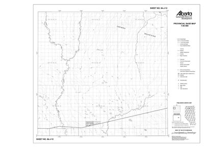 84J12R Alberta Resource Access Map