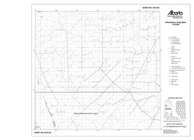 84K04R Alberta Resource Access Map