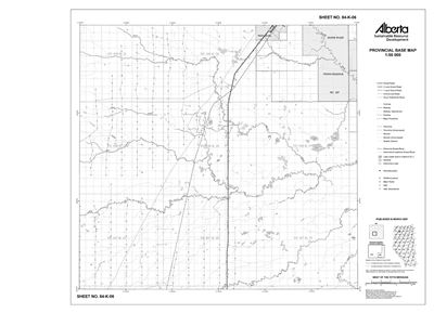 84K06R Alberta Resource Access Map