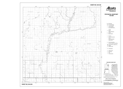 84K09R Alberta Resource Access Map