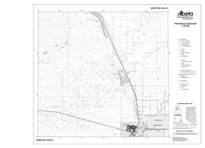 84K11R Alberta Resource Access Map