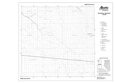 84K12R Alberta Resource Access Map