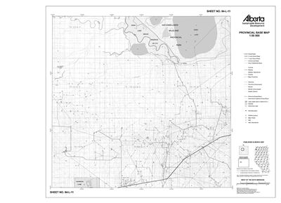 84L11R Alberta Resource Access Map