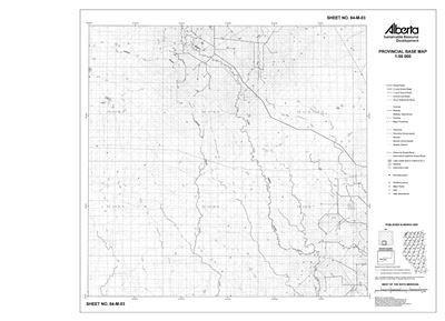 84M03R Alberta Resource Access Map
