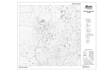 84M06R Alberta Resource Access Map