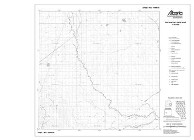 84M08R Alberta Resource Access Map