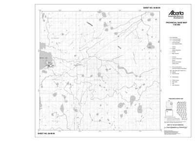 84M09R Alberta Resource Access Map