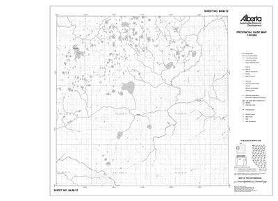 84M12R Alberta Resource Access Map