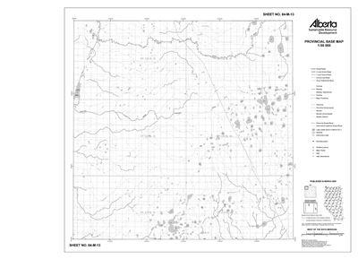 84M13R Alberta Resource Access Map