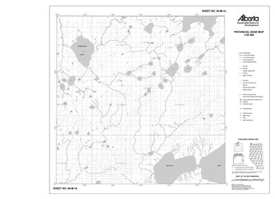 84M14R Alberta Resource Access Map