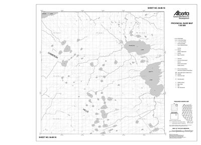 84M16R Alberta Resource Access Map