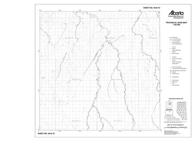 84N10R Alberta Resource Access Map
