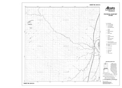 84N14R Alberta Resource Access Map