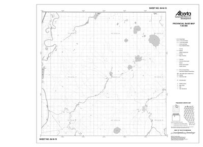 84N15R Alberta Resource Access Map