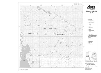 84O01R Alberta Resource Access Map