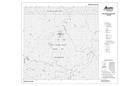 84O07R Alberta Resource Access Map