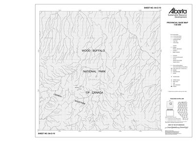 84O10R Alberta Resource Access Map