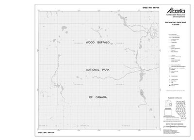 84P08R Alberta Resource Access Map