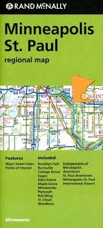 Minneapoli St. Paul Regional Map