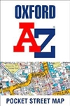 This street map of Oxford has a nice inset of the historic university. AZ street maps have great colour and lots of detail for finding your way through the busy city streets. They show interchanges, shopping, recreation centers, parks and lots of tourist