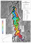 Jensen Lake Bathymetric Chart