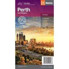 Perth and Region - City & Suburbs Road map is the perfect compact touring map, with a convenient railway map and listed things to see and do in Perth. A map that has the Perth suburbs (1:80,000) and Perth city (1:15,000) maps on one side and the Perth reg
