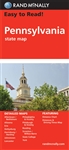 Discover the diverse state of Pennsylvania through its captivating destinations. With Rand McNally's Easy To Read State Folded Map as your guide, explore seven remarkable places that showcase the best of the Keystone State. Immerse yourself in the rich hi