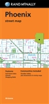 Phoenix street map by Rand McNally. Includes Paradise Valley, downtown and vicinity maps. Includes parks, points of interest, airports, county boundaries, schools, shopping malls, downtown and vicinity maps. Clearly labeled Interstate, U.S., state, and co