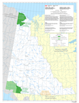 Yukon First Nations & National Parks Wall map. This detailed base map of the Yukon showcases current First Nation Reserves (Indigenous Nations) and National Parks. Also depicts places, roads, railroads, boundaries, built up area and finally protected area