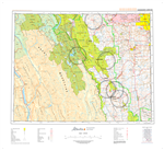 AB082J - KANANASKIS LAKES - Topographic Map. The Alberta 1:250,000 scale paper topographic map series is part of the Alberta Environment & Parks Map Series. They are also referred to as topo or topographical maps is very useful for providing an overview o