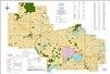 Lac St. Anne Landowner Map - County 28. County and Municipal District (MD) maps show surface land ownership with each 1/4 section labeled with the owners name. Also shown by color are these land types - Crown (government), Freehold (private) and Crown Lea